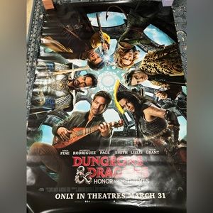 Dungeons and Dragons: Honor Among Thieves 2023 Movie Poster